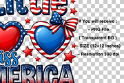 Little Miss Firecracker Png, an Object Graphic by Clipart Bloom (Thumbnail 3 of 3)