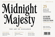 Midnight Majesty – Luxury Font, a Serif Font by Wow Magic (Thumbnail 5 of 6)