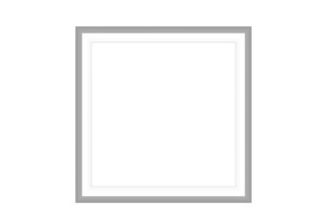 Frame on a white background., an Illustration by Tanysl