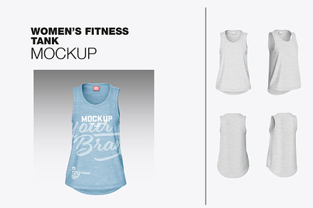 Men's Non-Ribbed Tank Top Mockups, a Product Mockup by Go Media's Arsenal