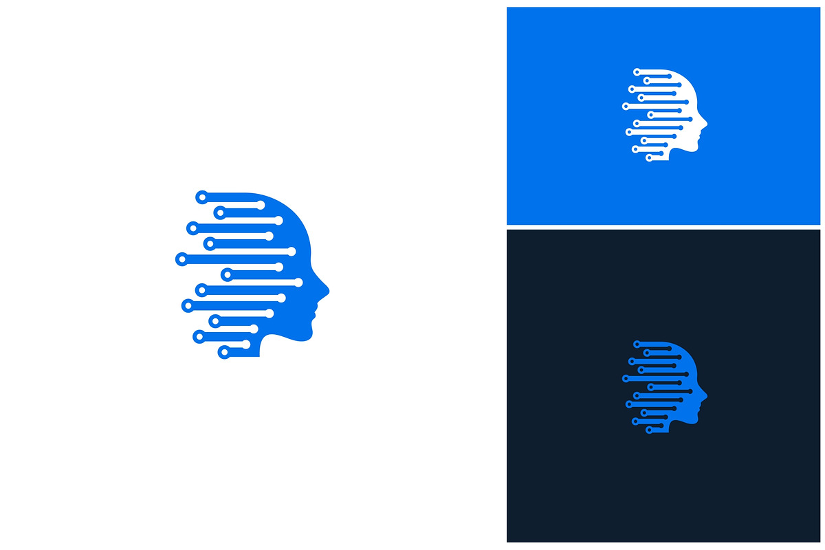 Human Circuit Technology Logo, a Branding & Logo Template by ika trisiana (Photo 1 of 2)