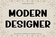 Modern Designer, a Script Font by FreshTypeINK (Thumbnail 1 of 8)