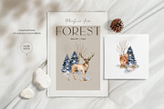 FOREST - Watercolor Collection, an Animal Illustration by PatrushevaYana (Thumbnail 7 of 8)