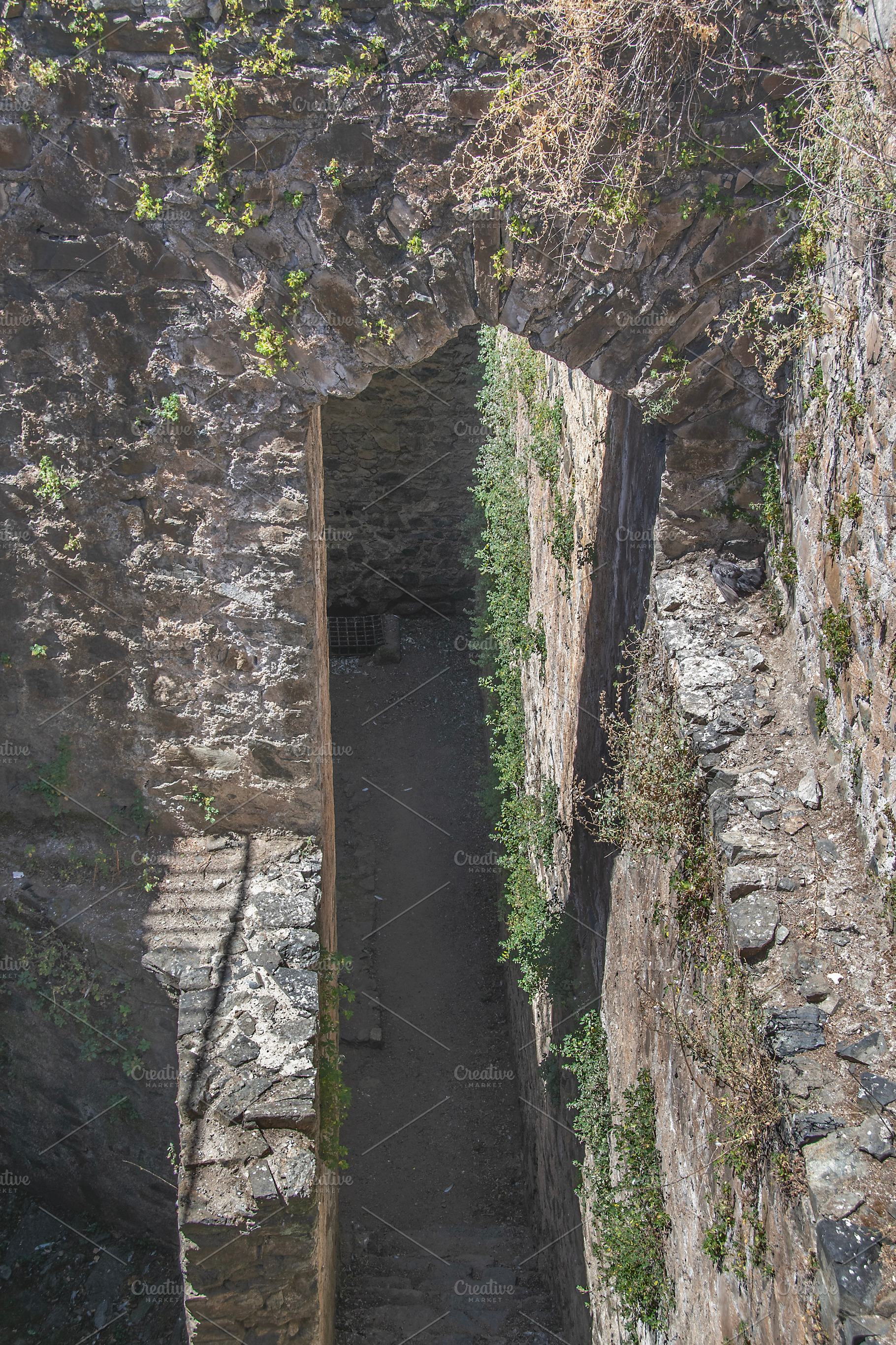 Braganca castle exterior detail, branganca, portugal, an Architecture Photo by DanFLCreativo