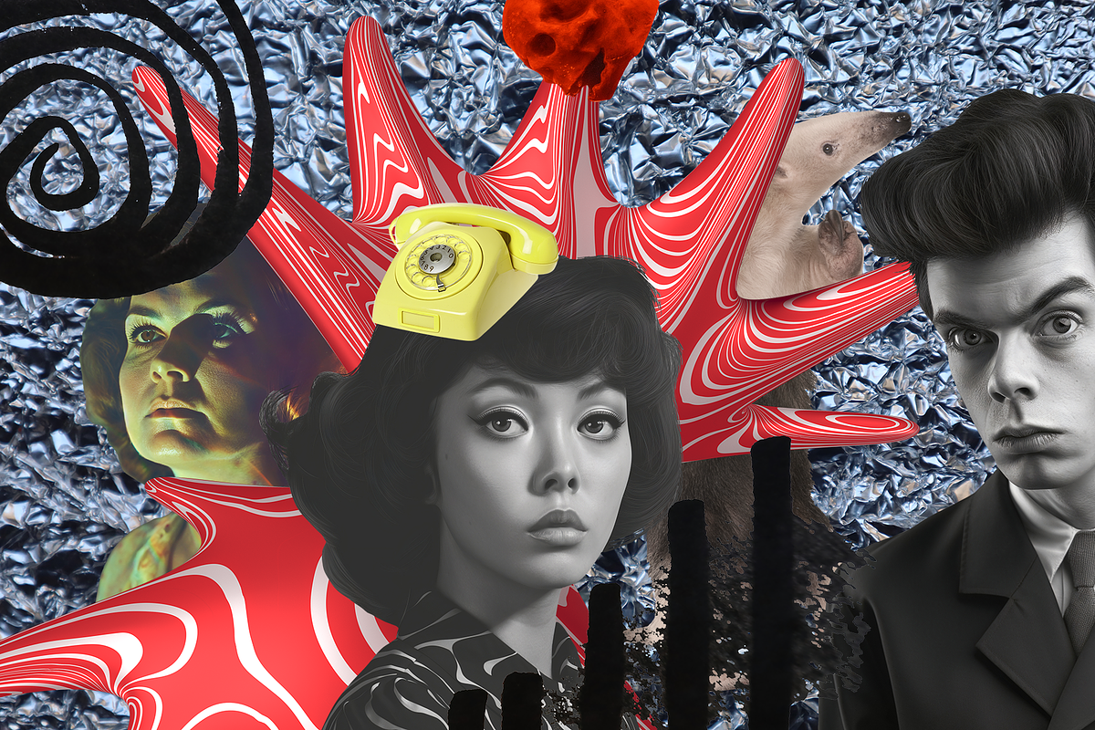 Retro Thrillers collage kit, an Object Graphic by Fox's Monday (Photo 3 of 25)