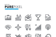 Pure Pixel Icons, an Outline Icon by PureSolution (Thumbnail 6 of 8)