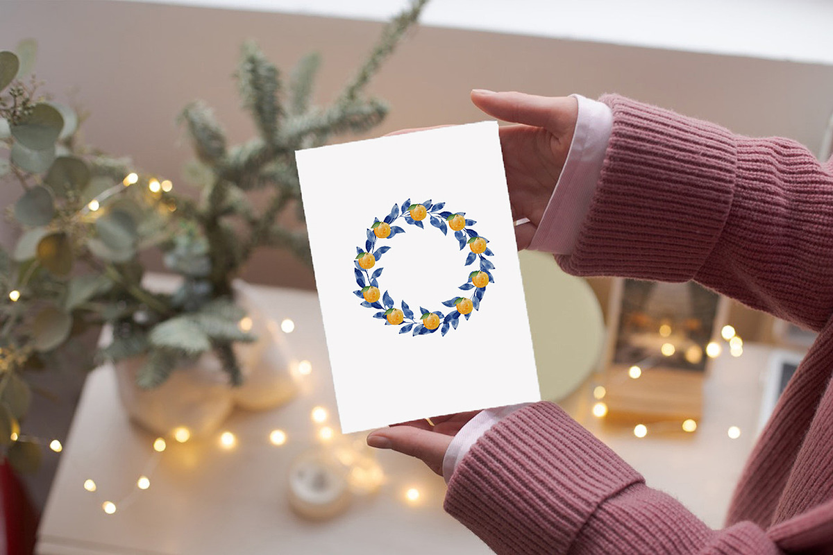 Christmas in Blue, an Illustration by YuliTeh_art (Photo 5 of 11)