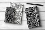 Map Pattern Set, a Pattern Graphic by Franzi draws (Thumbnail 3 of 5)