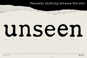 Delegate TM – Dynamic Typewriter, a Serif Font by Type Mania (Thumbnail 6 of 11)