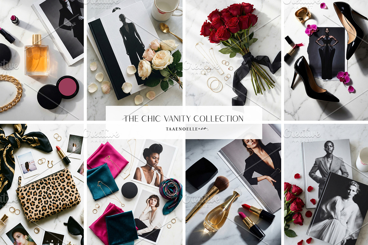 Chic Vanity – Luxury Fashion Flatlay, a Beauty & Fashion Photo by Taaenoelle + Co (Photo 1 of 4)