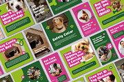 Mocca - Pet Shop Social Media Kit, a Social Media Template by Invisual Studio (Thumbnail 1 of 7)