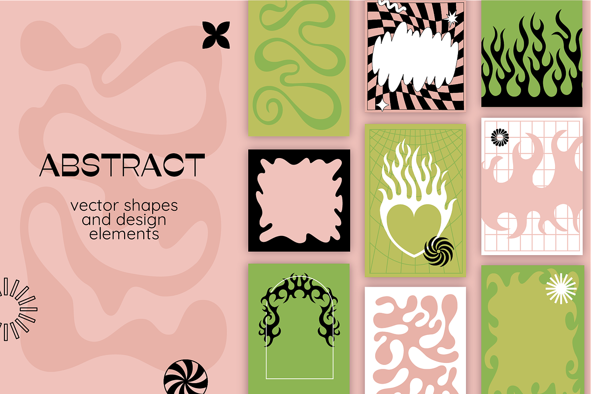 Abstract - vector design elements, a Background Graphic by venimo