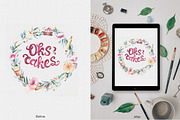 IPad Pro Watercolor Photo Mockups, an iPad Mockup by Letter Elfa Studio (Thumbnail 5 of 9)