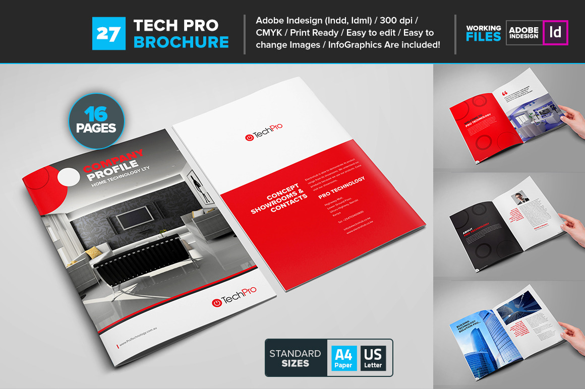 Home Technology Brochure Template 27, a Brochure Template by Layout Design