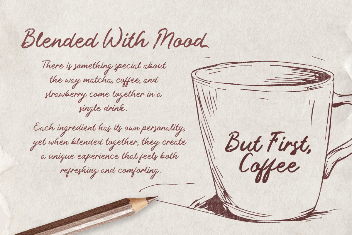 Hidden Stories Handwritten Script, a Handwritten Font by Littlehand (Photo 6 of 9)