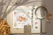 AUTUMN DREAMS watercolor collection, a Seasonal Illustration by long summer (Thumbnail 11 of 18)