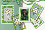 Floral frames, botanical watercolor, a Decorative Illustration by EL_SUHOVA (Thumbnail 7 of 15)