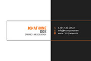 Clean Business Card, a Business Card Template by DesignGhar (Thumbnail 7 of 7)