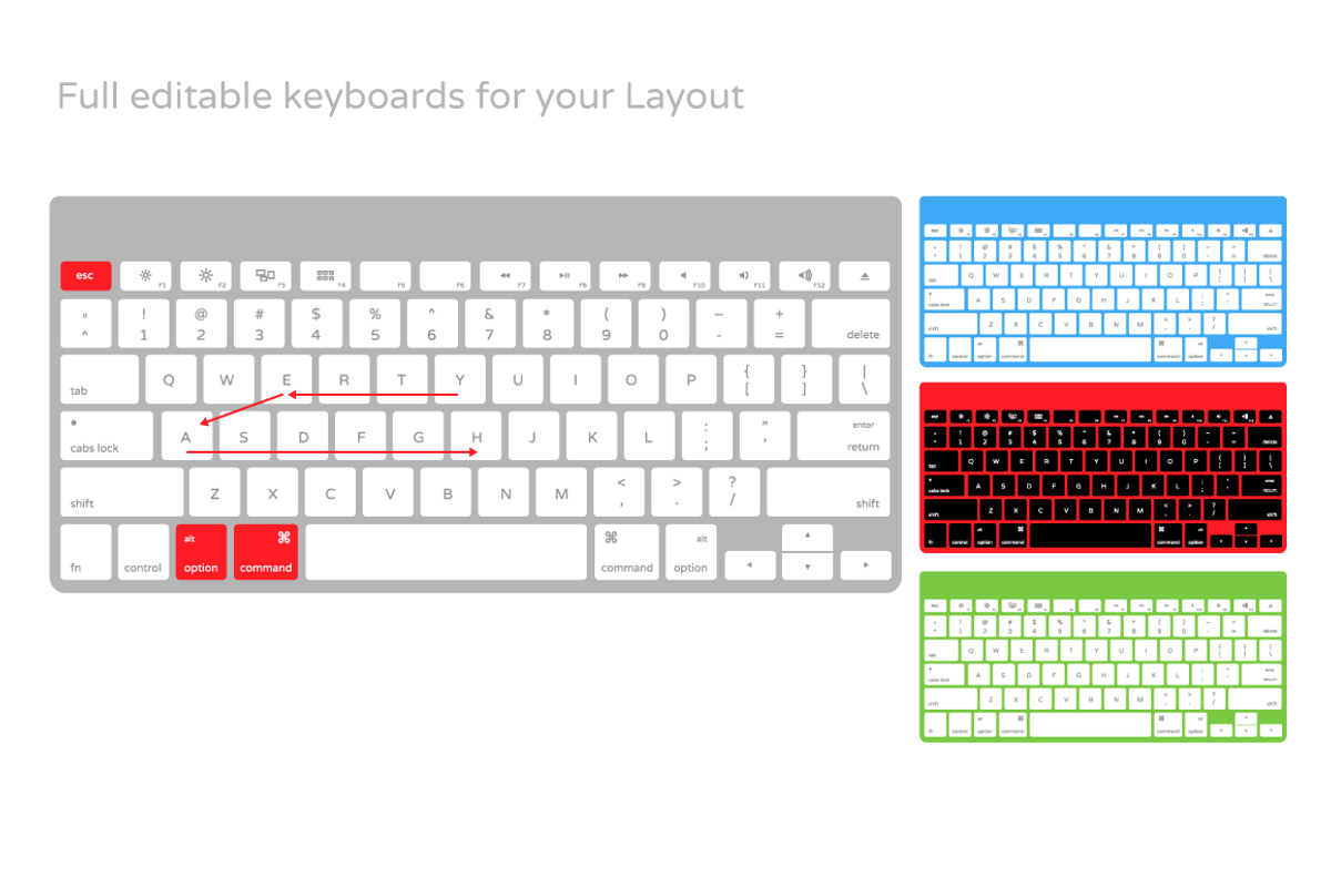 Keyboards and Keypads, a Technology Illustration by ZOOTHOUSANDSIX