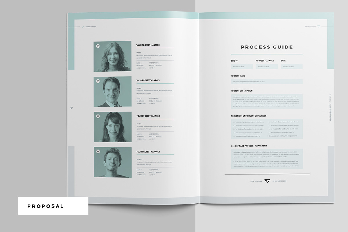 Proposal Pitch Pack, a Brochure Template by Egotype (Photo 4 of 13)