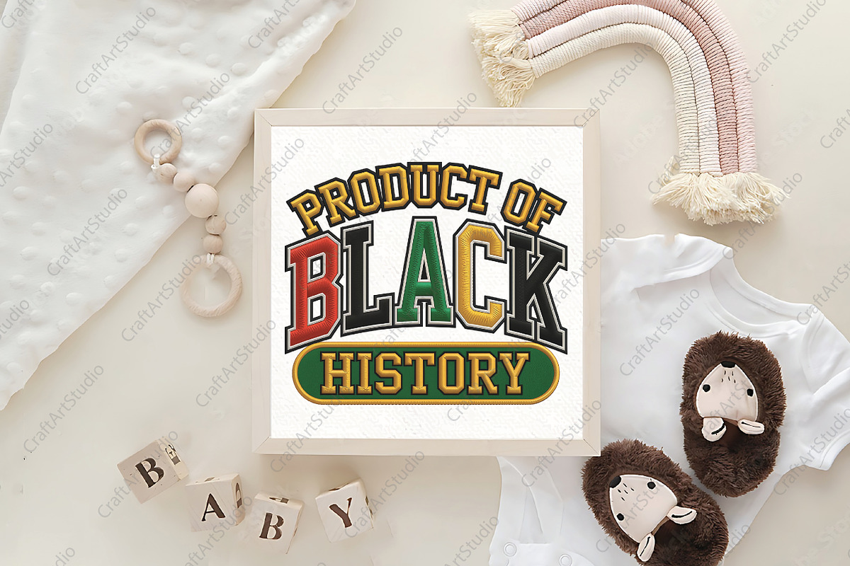 Product of Black History PNG Yarn Fa, an Illustration by CraftArtStudio