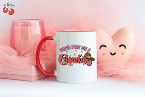 Cupid Find Me A Cowboy Sublimation