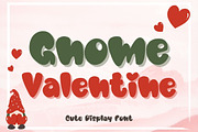 Gnome Valentine Font, a Symbol Font by AnningArts (Thumbnail 1 of 5)