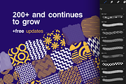Geometric Patterns 200 for Procreate, a Brush Add-On by David is Creative (Thumbnail 8 of 8)