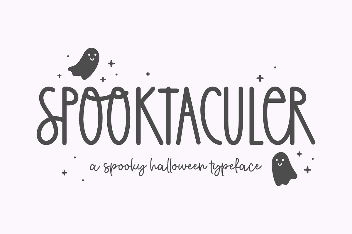 Spooktaculer - Halloween Font, a Handwritten Font by Keithzo (Photo 1 of 8)