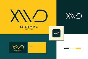 Monogram icon logo XWD, a Branding & Logo Template by idesign_4u