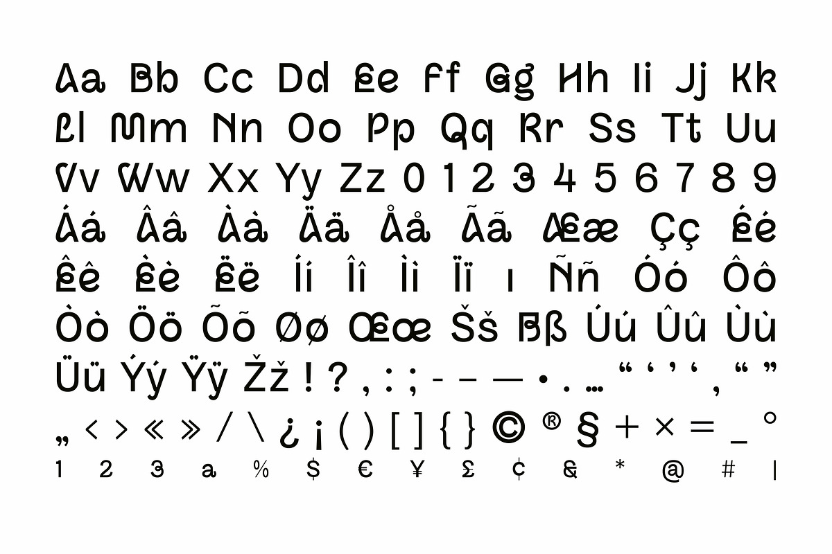 Ghivane - Quirky Trendy Logo Font, a Sans Serif Font by Casloop Studio (Photo 3 of 9)