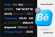 Denova Rounded, a Sans Serif Font by Fargun Studio (Thumbnail 5 of 15)