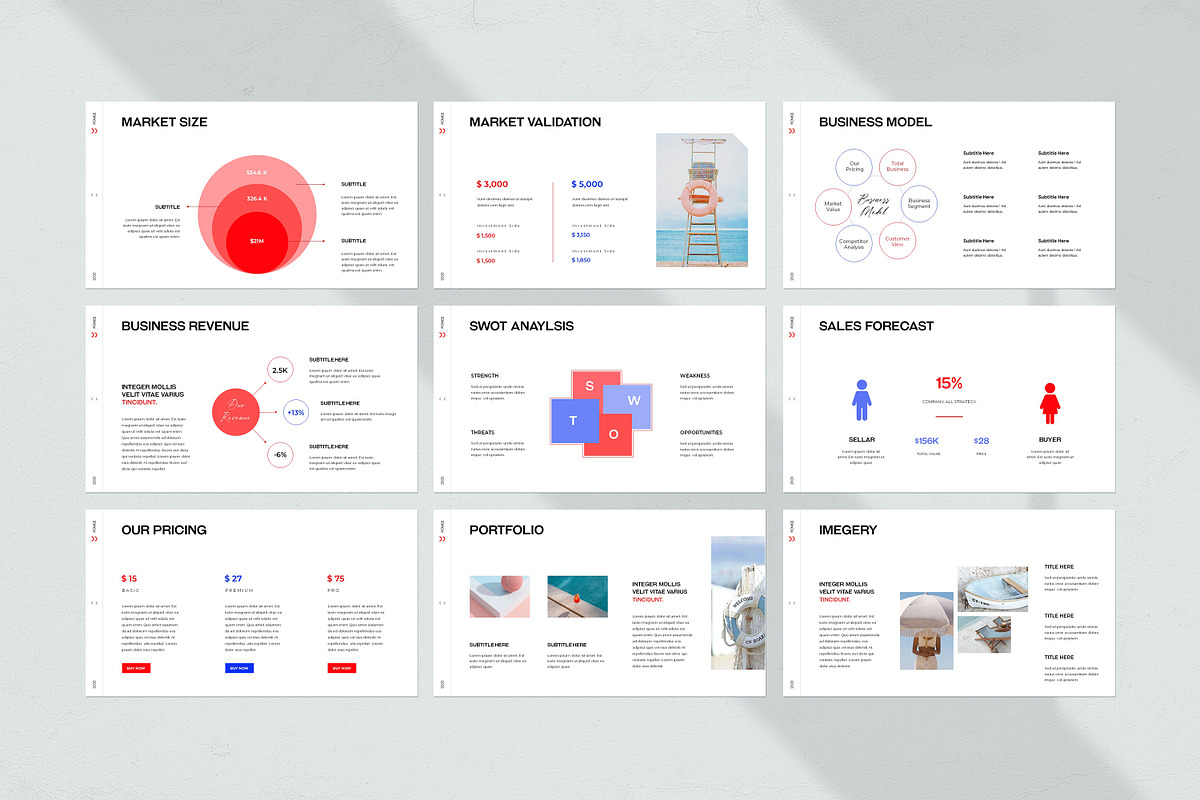 Romee Business Presentation Template, a Presentation Template by evgenystudio (Photo 9 of 10)