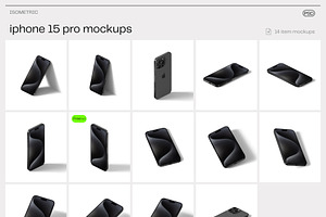 IPhone 15 Pro Mockups V1