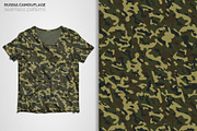 Russia Camouflage Seamless Patterns, a Pattern Graphic by 3Y_Design (Thumbnail 6 of 6)