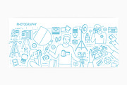 Photography line art banner, a Person Illustration by Good Studio (Thumbnail 2 of 4)