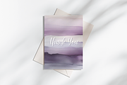 Amethyst Watercolor Backdrops, a Background Graphic by Flourish Spark (Thumbnail 5 of 5)