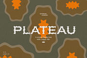 Plateau Font, a Font by Sparrow & Snow (Thumbnail 15 of 15)