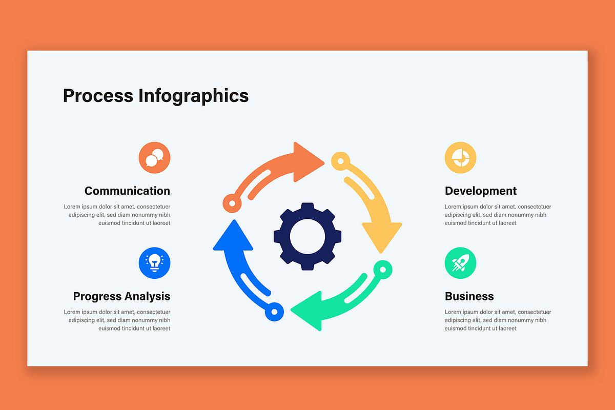 Process Infographic Design, a Presentation Template by ContestDesign (Photo 2 of 5)