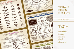 120 Vintage Ornaments Vol. 1