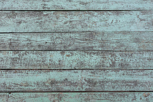 Old painted turquoise wooden texture containing wooden, wood, and turquoise, an Abstract Photo by uaname