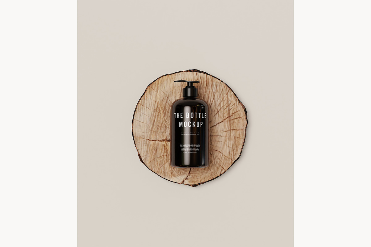 Bottle pump mockup, a Packaging Mockup by mockupocka (Photo 9 of 12)