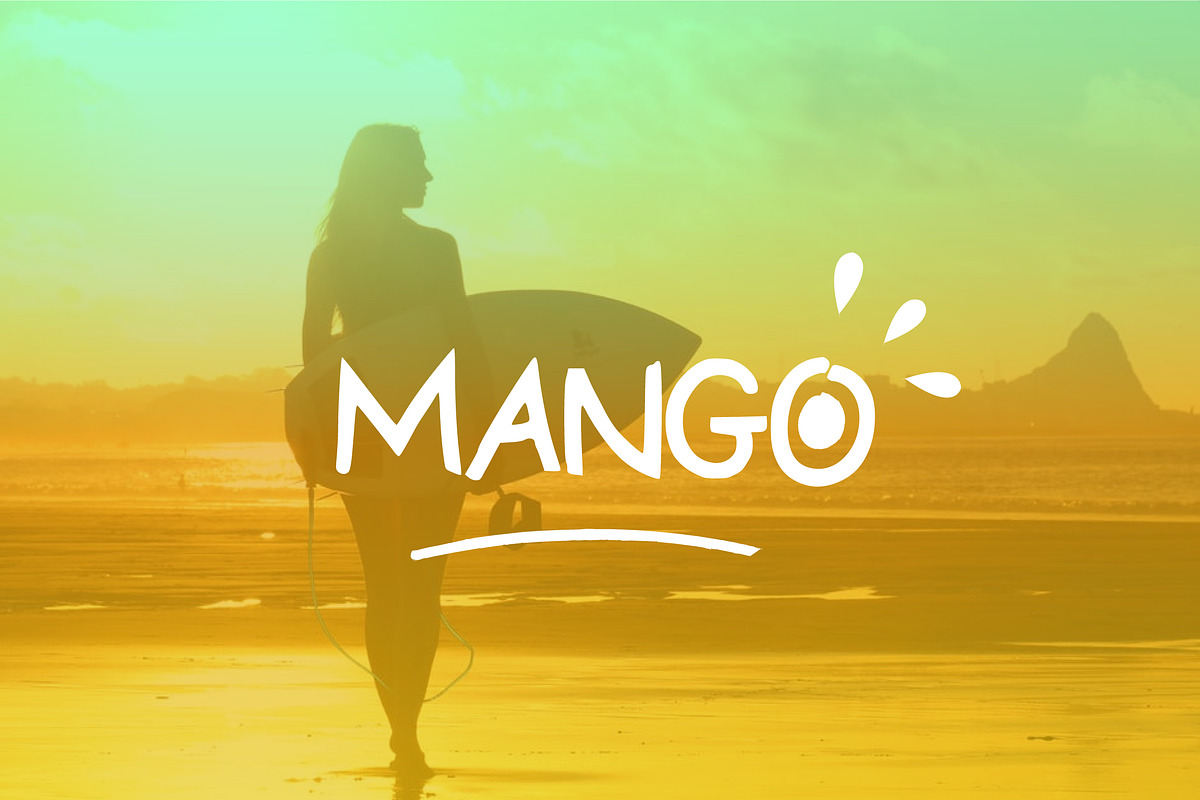 Mango Script Font