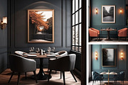50 Canva Frame Mockups Luxury 4K, a Household Mockup by ARTOZEN DIGITAL (Thumbnail 14 of 15)
