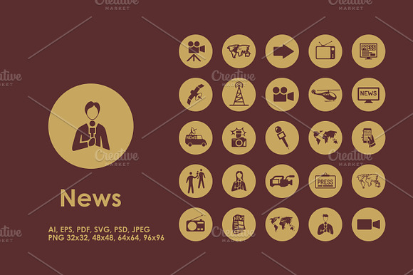 News Icons
