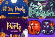 Spooky Bundle | 17 Halloween Fonts, a Script Font by Alpaprana (Thumbnail 6 of 9)