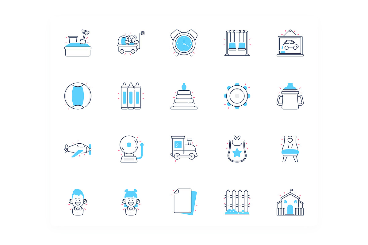 Kindergarten Icons, an Icon by iconfield (Photo 3 of 5)