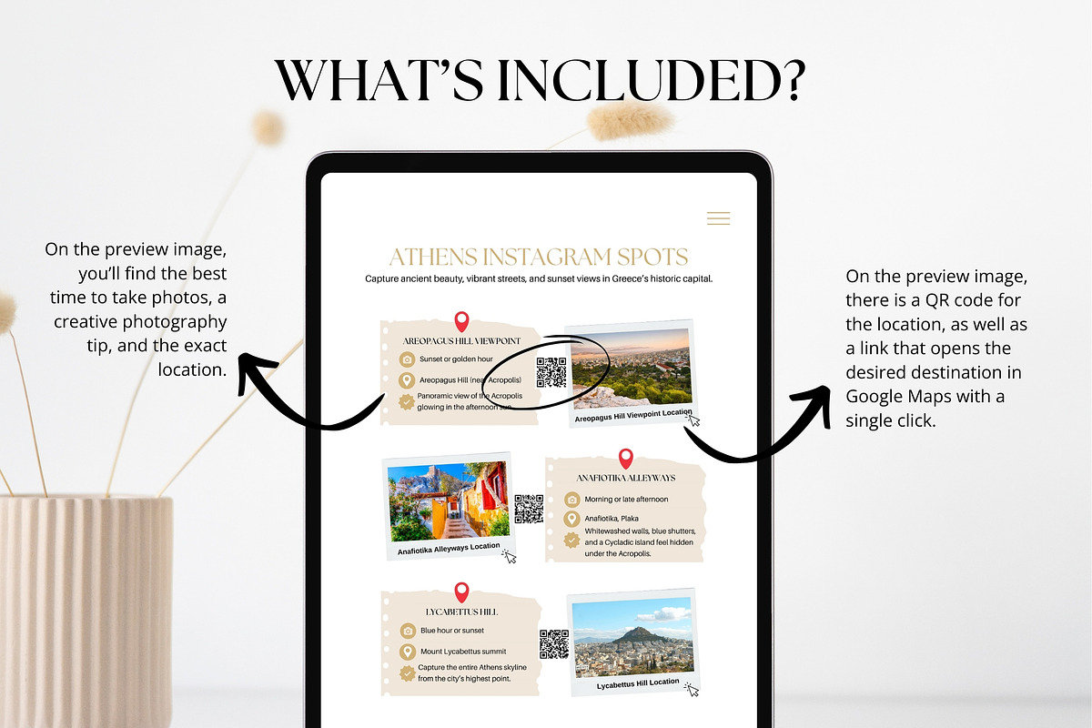 Greece Travel Itinerary Template, a Magazine Template by Pulsecolor (Photo 7 of 10)