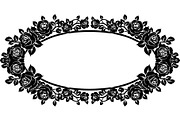 Floral HeartWreath Black Silhouet, a Person Illustration by Designer_Momina (Thumbnail 11 of 20)