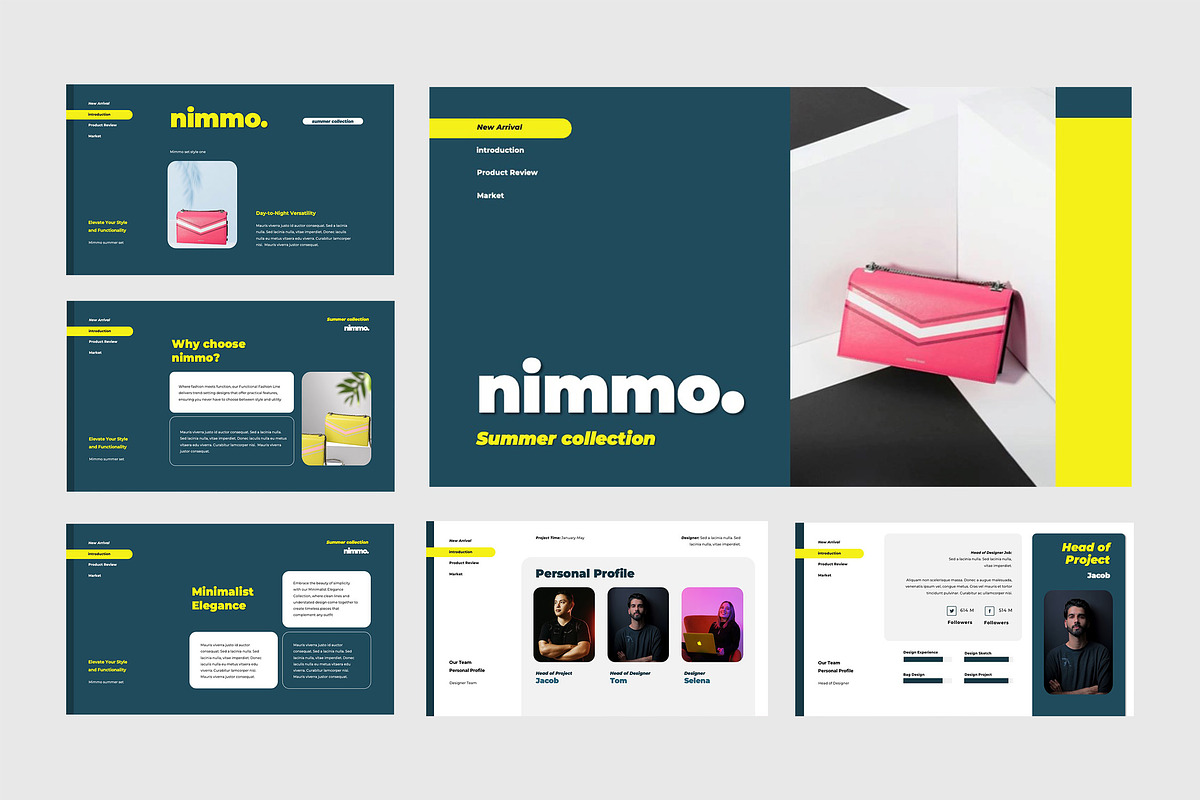 Nimmo Product Display Google Slides, a Presentation Template by TMint Creative (Photo 2 of 6)